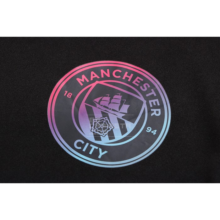 Camiseta Polo del Manchester City 22-23 Negro - Haga un click en la imagen para cerrar